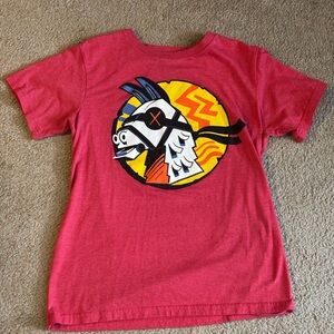 Vibrant Red Kids' Graphic Tee